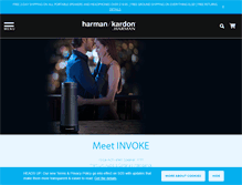 Tablet Screenshot of harmankardon.com