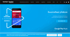 Desktop Screenshot of fi.harmankardon.com